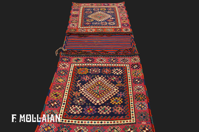 Antique Persian Small Shahsavan Rug n°:61490812